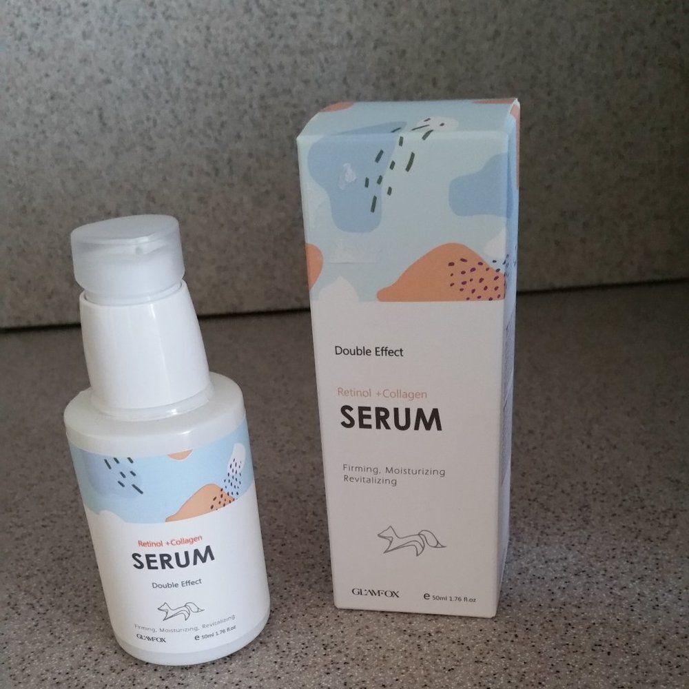 NIB GLAMFOX Double Effect Serum